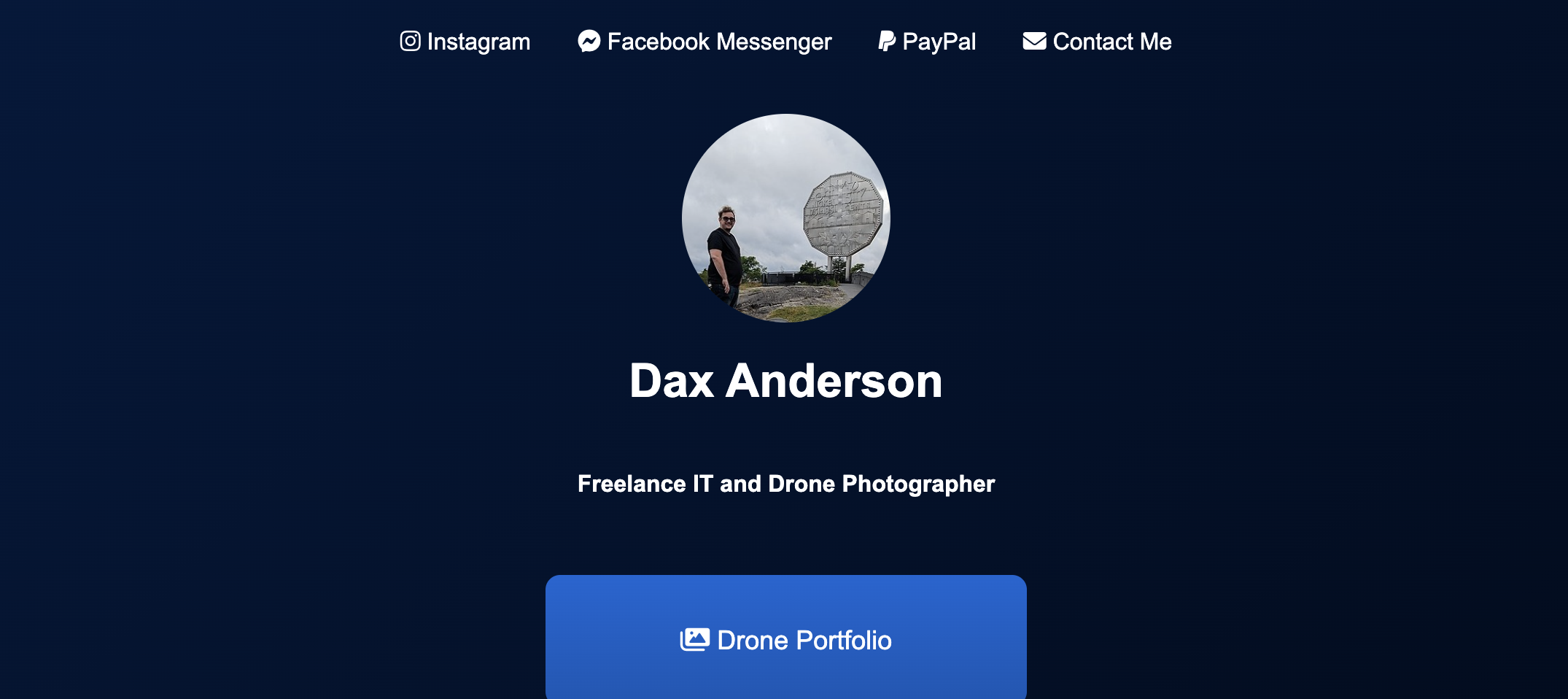 Dax Anderson Portfolio Banner